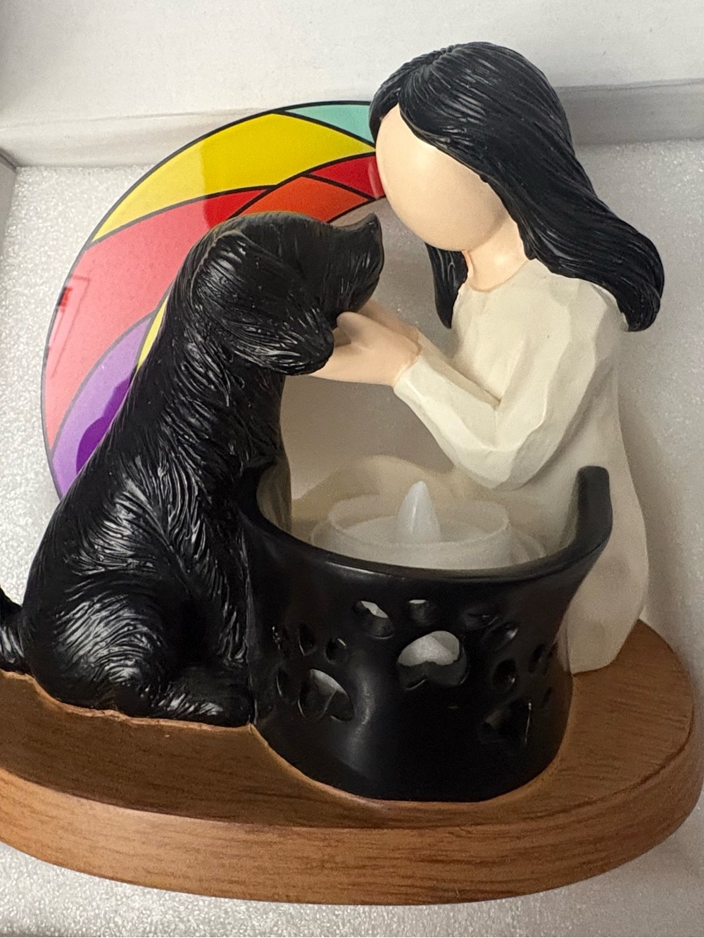 Pet Memorial Tea Light candle holder